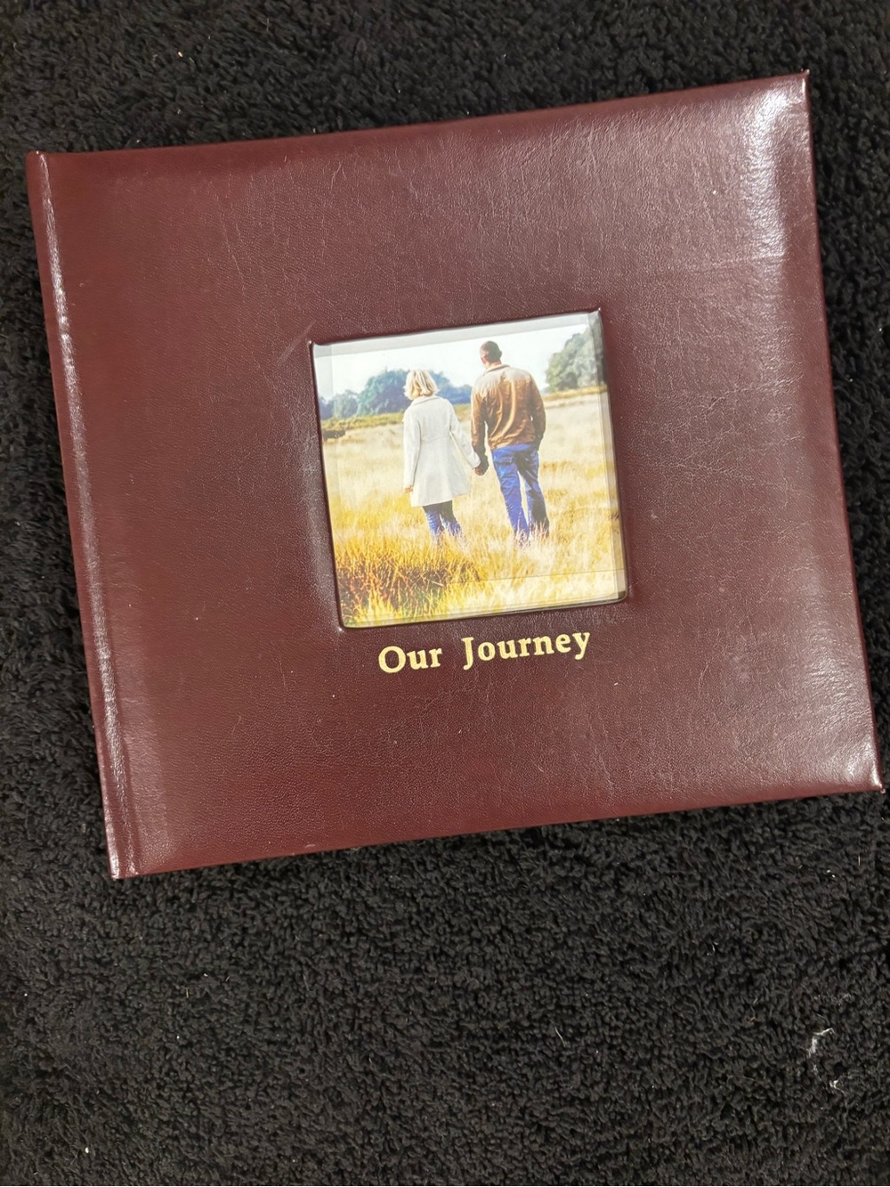 Our Journey Burgundy Photo Album - Classic